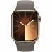Смарт часовник Apple Series 9 Кафяв Златен 41 mm