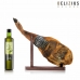 Вяленое плечо Иберико, оливковое масло и держатель для нарезки Delizius Deluxe