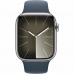 Chytré hodinky Apple Series 9 Modrá Striebristý 45 mm