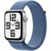 Smartwatch Apple SE Μπλε Ασημί 44 mm