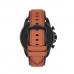 Chytré hodinky Fossil FTW4062 Černý Kaštanová 1,28