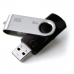 USB Zibatmiņa GoodRam UTS2 USB 2.0 Melns Melns/Sudrabains Sudrabains 8 GB