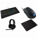 Game pack Corsair K55 RGB PRO + HS55 + HARPOON RGB PRO + MM100 Qwerty in Spagnolo