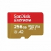 USB-pulk SanDisk Extreme Sinine Must Punane 256 GB