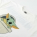 T-Shirt met Korte Mouwen voor kinderen The Mandalorian Wit
