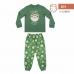 Pijama Infantil The Mandalorian Verde-escuro
