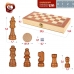 Hracia doska na šach a dámu Colorbaby Backgammon Drevo (6 kusov)