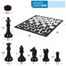 Hracia doska na šach a dámu Colorbaby Plastické (12 kusov)