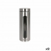 Beholder Quttin Gennemsigtig Sølvfarvet Glas Stål 2,2 L 10 x 10 x 30,5 cm (12 enheder)