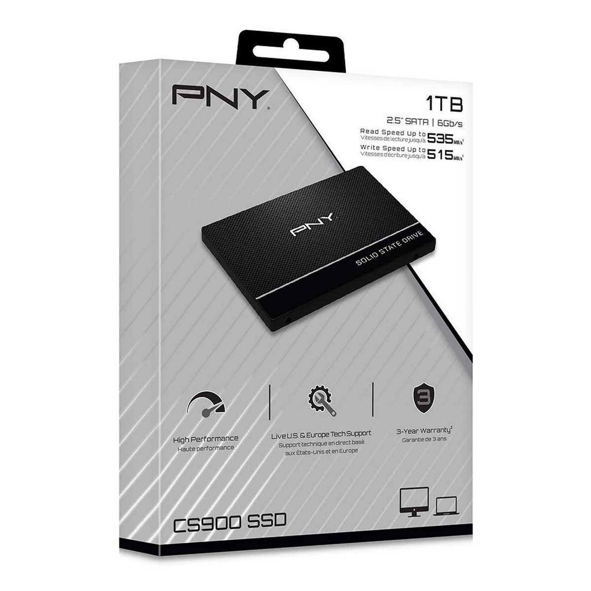 Kovalevy PNY CS900 SSD