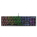 Клавиатура Mars Gaming MK422 Испанска Qwerty RGB Черен