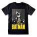 Μπλούζα με Κοντό Μανίκι Batman Keaton Batman Μαύρο Για άνδρες και γυναίκες