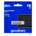USB-minne GoodRam UUN2 Silvrig 16 GB