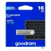 USB Pendrive GoodRam UUN2 Silberfarben 16 GB
