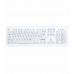 Washable Disinfectable Keyboard Active Key FTRTUS0300 USB White