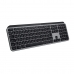 Tastatur Logitech MX Keys Sort Trådløst Bluetooth Grå AZERTY