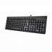 Keyboard A4 Tech KR-92 Black Monochrome English QWERTY