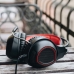 Gaming Slušalice s Mikrofonom KSIX Drakkar USB LED Crvena Crna