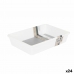 Schubladen-Organizer Confortime Rutschfester Boden Weiß 24,5 x 17 x 5 cm (24 Stück)