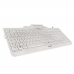 Tastatur med Leser Cherry JK-A0100ES-0 Hvit