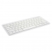 Tastatură Bluetooth Ewent EW3161 Alb Argintiu QWERTY