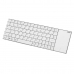 Vezeték nélküli klaviatúra Rapoo E2710 Fehér Qwertz Német (Felújított A)