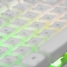 Tastatur Mars Gaming MK220 Spansk Qwerty RGB Hvit