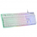 Klawiatura Mars Gaming MK220 Qwerty Hiszpańska RGB Biały