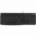 Keyboard Logitech K120 Black French AZERTY