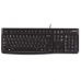 Tastatur Logitech 920-002518 Spansk Svart Spansk Qwerty