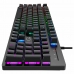 Tastatur Hiditec GKE010004 Schwarz Bunt