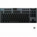 Tastatur Logitech G915 TKL AZERTY Französisch Schwarz
