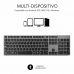 Tastatură Fără Fir Subblim SUB-KB-3ADE301 Bluetooth 3.0 Gri