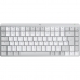 Trådløs Tastatur Logitech MX Mini Mechanical for Mac Hvit Hvit/Grå Fransk AZERTY