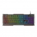 Tastatur Natec GENESIS Rhod 400 Svart RGB