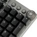 Tastatur Ibox AURORA K-4 Schwarz Schwarz/Silberfarben QWERTY