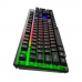 Keyboard Krux Solar Black Multicolour QWERTY