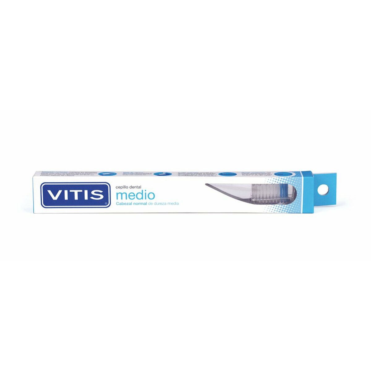 Tandborste Vitis Medium Blå