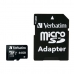 Micro SD geheugenkaart met adapter Verbatim 44084