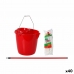 Úklidový kbelík   Červený Hranatý 12 L (40 kusů)