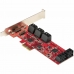 Kartica PCI Startech 10P6G-PCIE-SATA-CARD