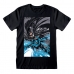 Marškinėliai su trumpomis rankovėmis Batman Team Up Juoda Abiejų lyčių