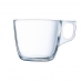Delers Kaffekoppsett Arcoroc Gul Glass (220 ml) (6 enheter)