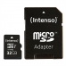 Micro-SD-Muistikortti Adapterilla INTENSO 34234 UHS-I Premium Musta