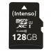 Mikro-SD-hukommelseskort med adapter INTENSO 34234 UHS-I XC Premium Sort