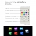 Bluetooth hangszóró LED lámpával KSIX Bubble Fehér 5 W Hordozható
