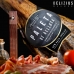Set of Iberian Acorn-Fed Ham Shoulder, Olive Oil and Ham Holder Delizius Deluxe