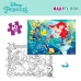 Barnpussel Disney Princess 60 Delar 70 x 1,5 x 50 cm Dubbelsidig (6 antal)