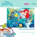 Børne Puslespil Disney Princess 60 Dele 70 x 1,5 x 50 cm Dobbeltsidet (6 enheder)