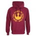 Bluza z kapturem Unisex Star Wars May The Force Be With You Bordeaux